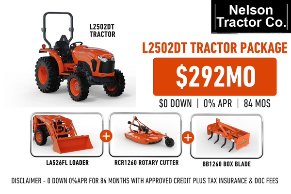 L2502DT Nelson Tractor Package